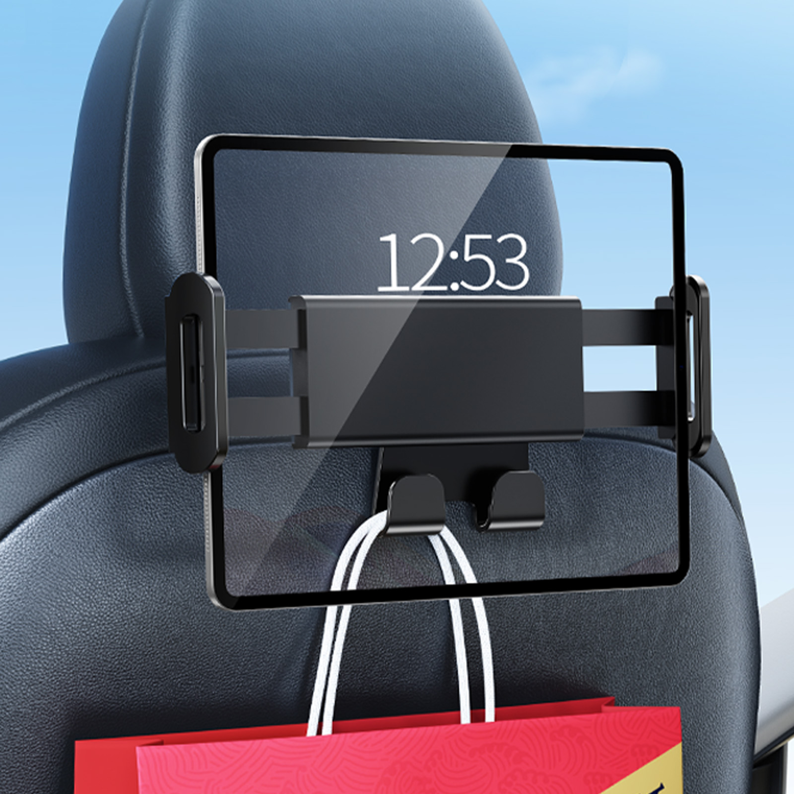 Tesla Tablet Accessories - Hipacool dudukan Tablet belakang mobil, dudukan