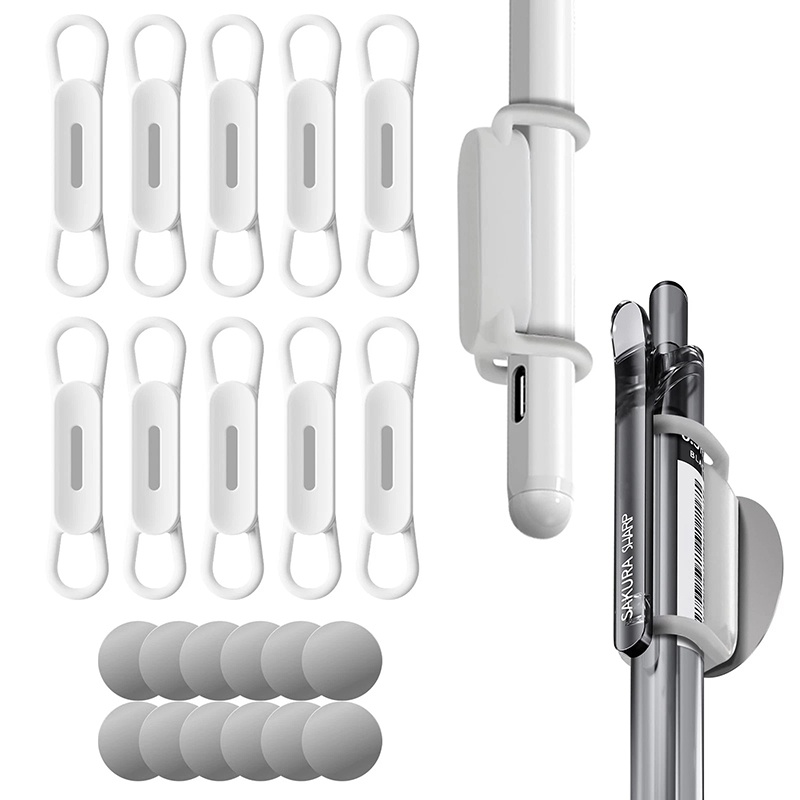 Tablet Stand Accessories - 2/4/6 Buah Klip Pena Sentuh Tetap