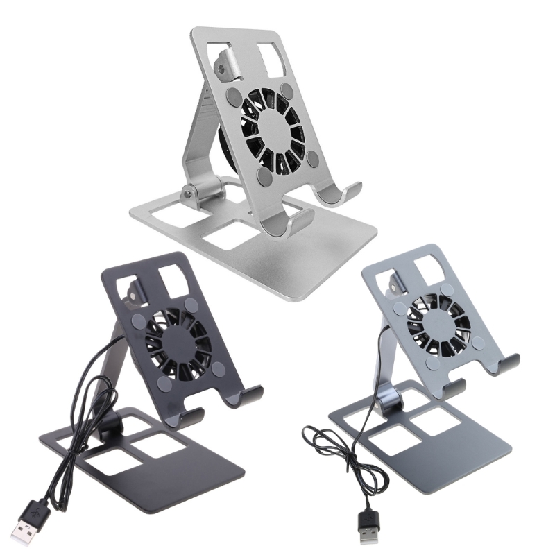 Tablet Stand Accessories - Dudukan Ponsel Kipas Pendingin Portabel Pembuangan
