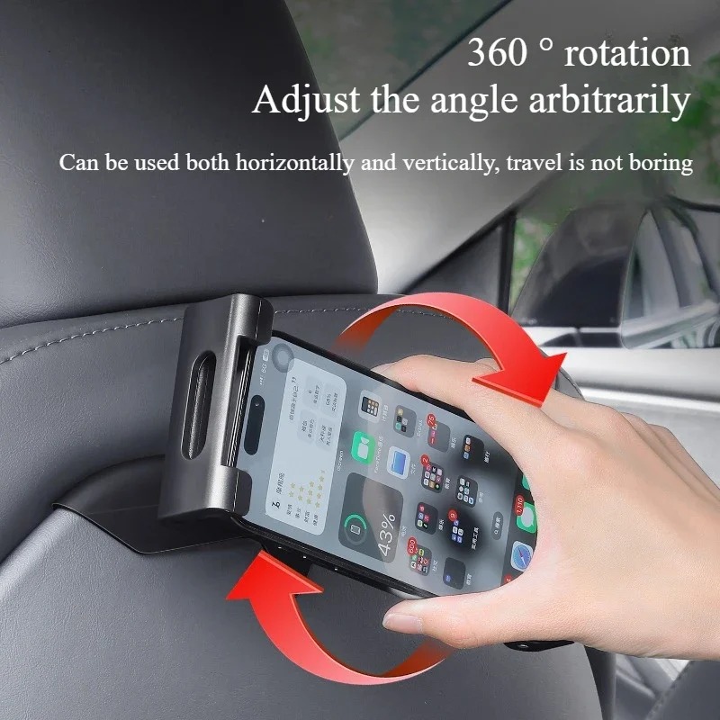 Tesla Tablet Accessories - Kait Braket Kursi Belakang untuk Tesla