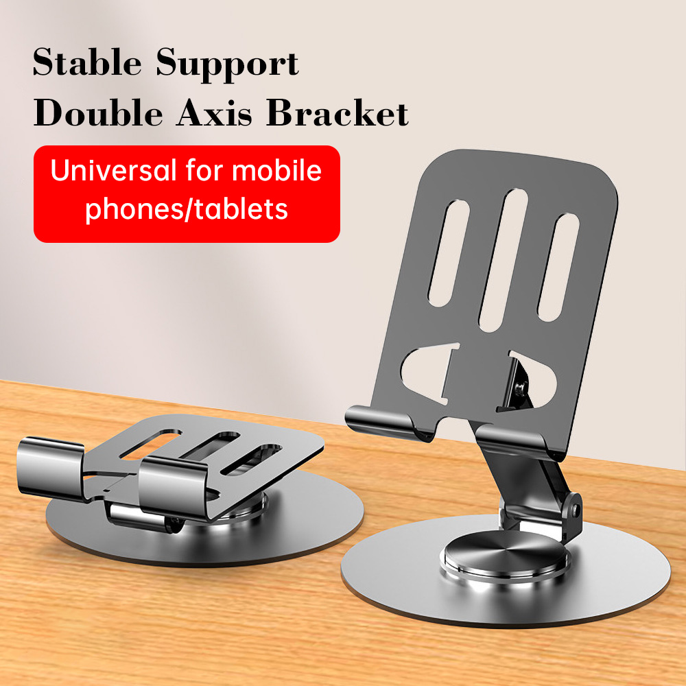Tablet Stand Accessories - 360 ° Penyangga Ponsel Tablet Berputar,