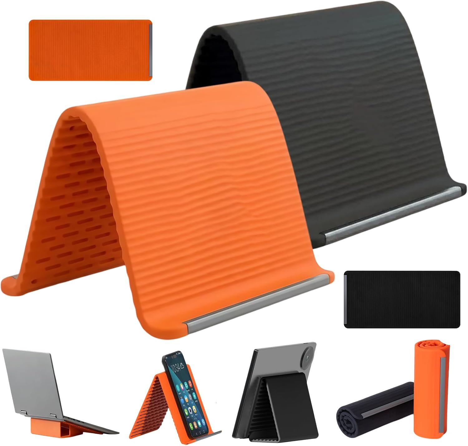 Essential Tablet Accessories - Penyangga Lipat Kreatif Fleksibel Multifungsi, Dudukan