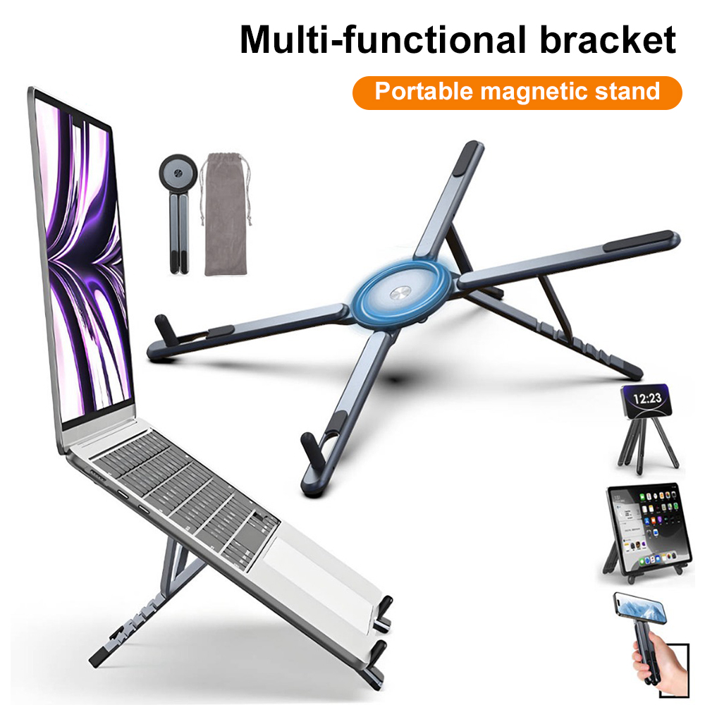 Essential Tablet Accessories - Penyangga Ponsel Magnetik Portabel & Tongsis