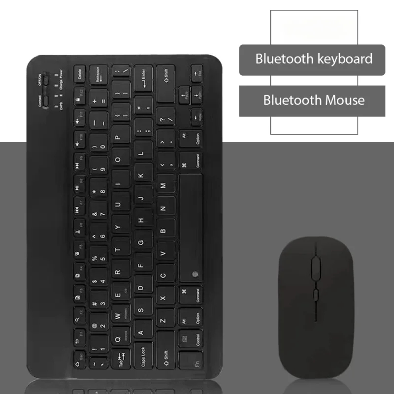 Best Tablet With Accessories - Keyboard Mouse Mini Bluetooth Universal Terlaris