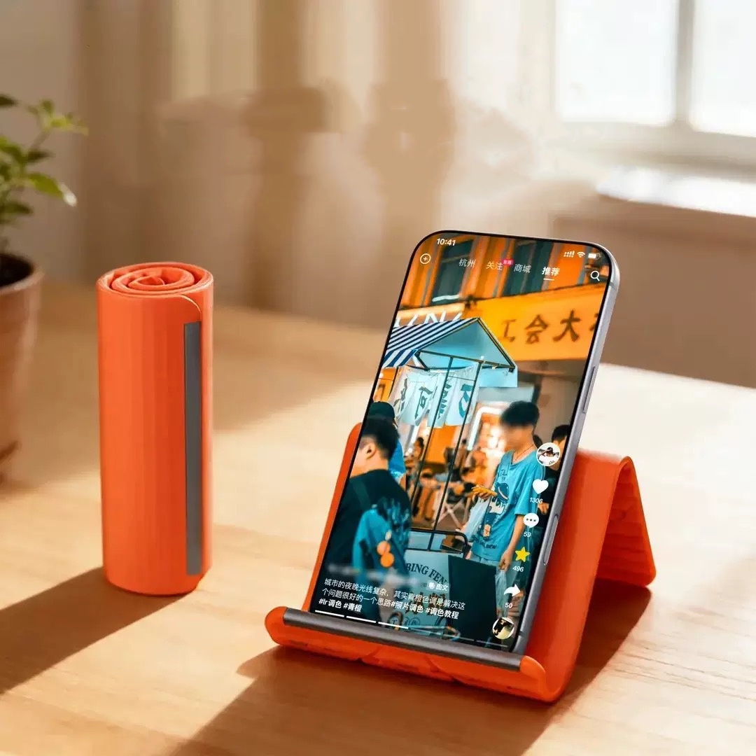 Tablet Stand Accessories - Penyangga Ponsel Portabel Silikon, Dudukan Tablet