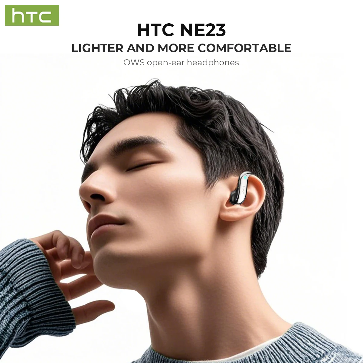 HTC NE23 Earphone Bluetooth V6 - Wired Earphone Lightning ulasan dan harga