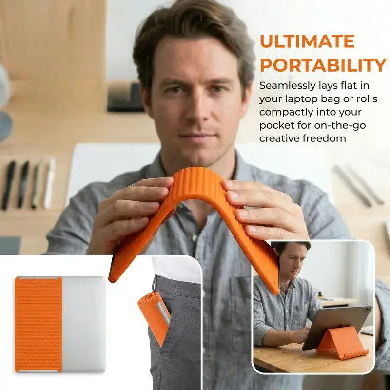 Penyangga Ponsel Lipat Silikon - Tablet Accessories Gifts ulasan dan harga