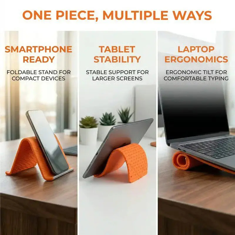 Penyangga Ponsel Lipat Silikon - Tablet Accessories Gifts ulasan dan harga