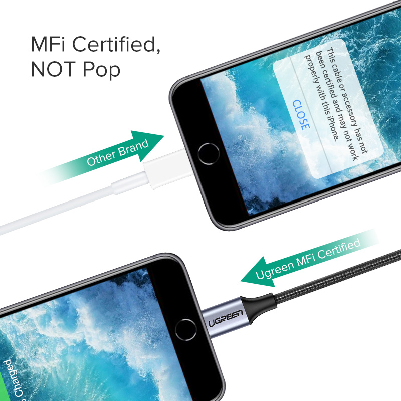 Adaptor UGREEN untuk iPhone MF - Wired Earphone Lightning ulasan dan harga