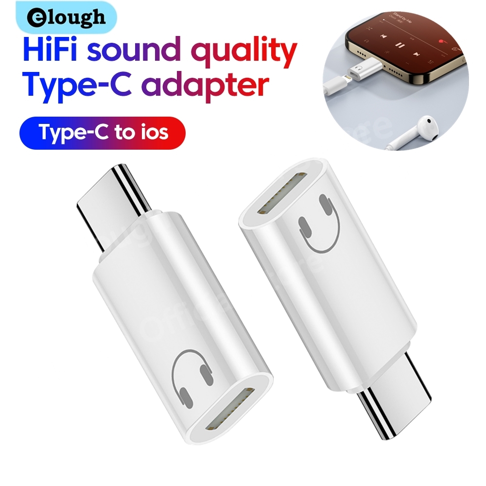Elough Lightning Ke Adaptor Ti - Wired Earphone Lightning ulasan dan harga