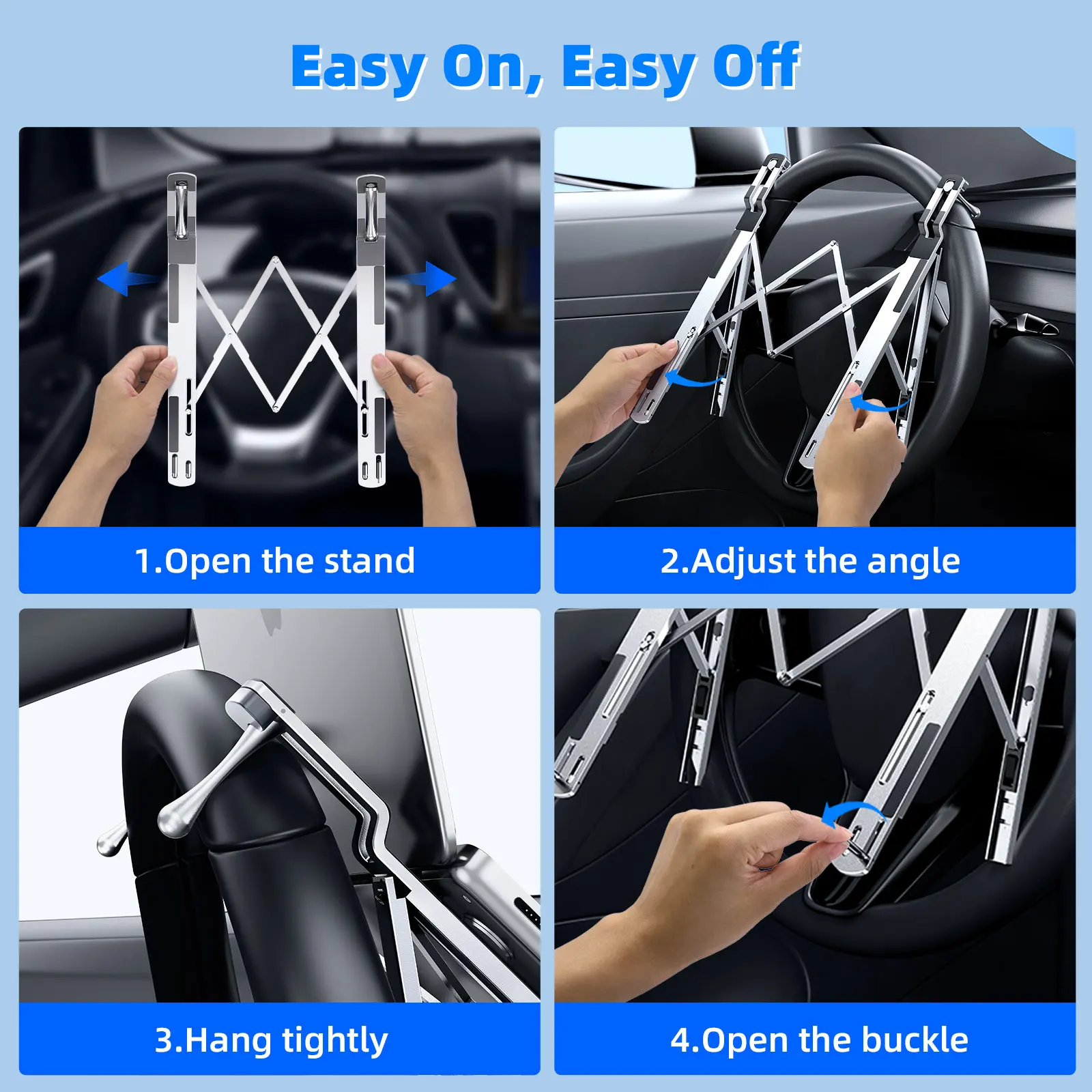 Dudukan Laptop Mobil Eary untu - Tesla Tablet Accessories ulasan dan harga