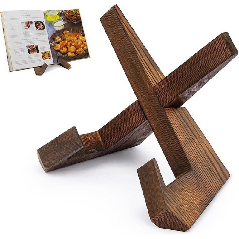 Penyangga Dokumen Kayu dengan  - Tablet Accessories For Reading ulasan dan harga
