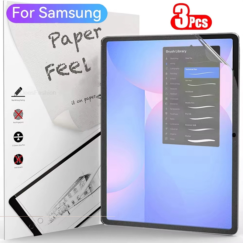 3Pcs Pelindung Layar Berbahan  - Paper Feel Screen Film ulasan dan harga