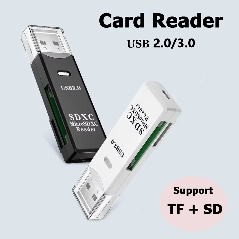 Pembaca Kartu 2-In-1 USB 3.0/2 - Tablet Accessories For Reading ulasan dan harga