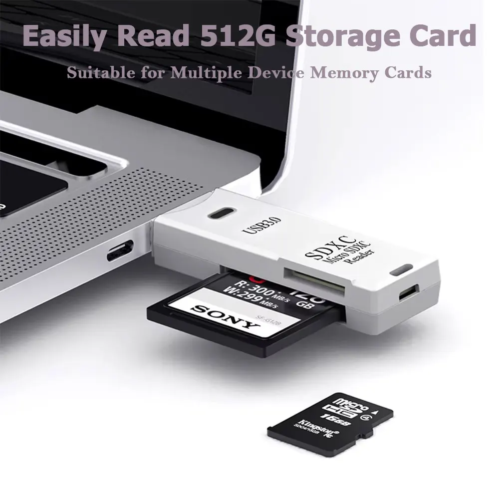 Pembaca Kartu 2-In-1 USB 3.0/2 - Tablet Accessories For Reading ulasan dan harga