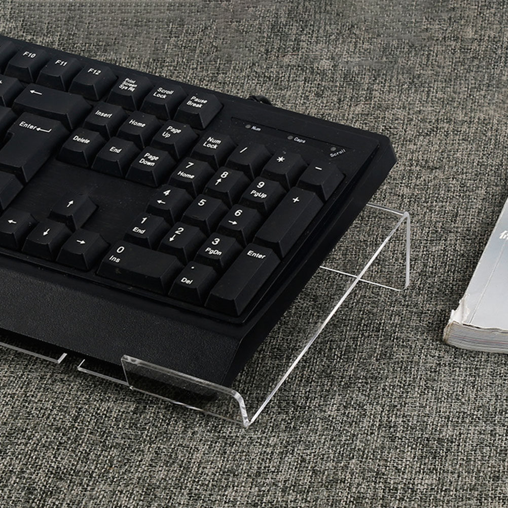 Stand Keyboard Akrilik Transpa - Officeworks Tablet Accessories ulasan dan harga