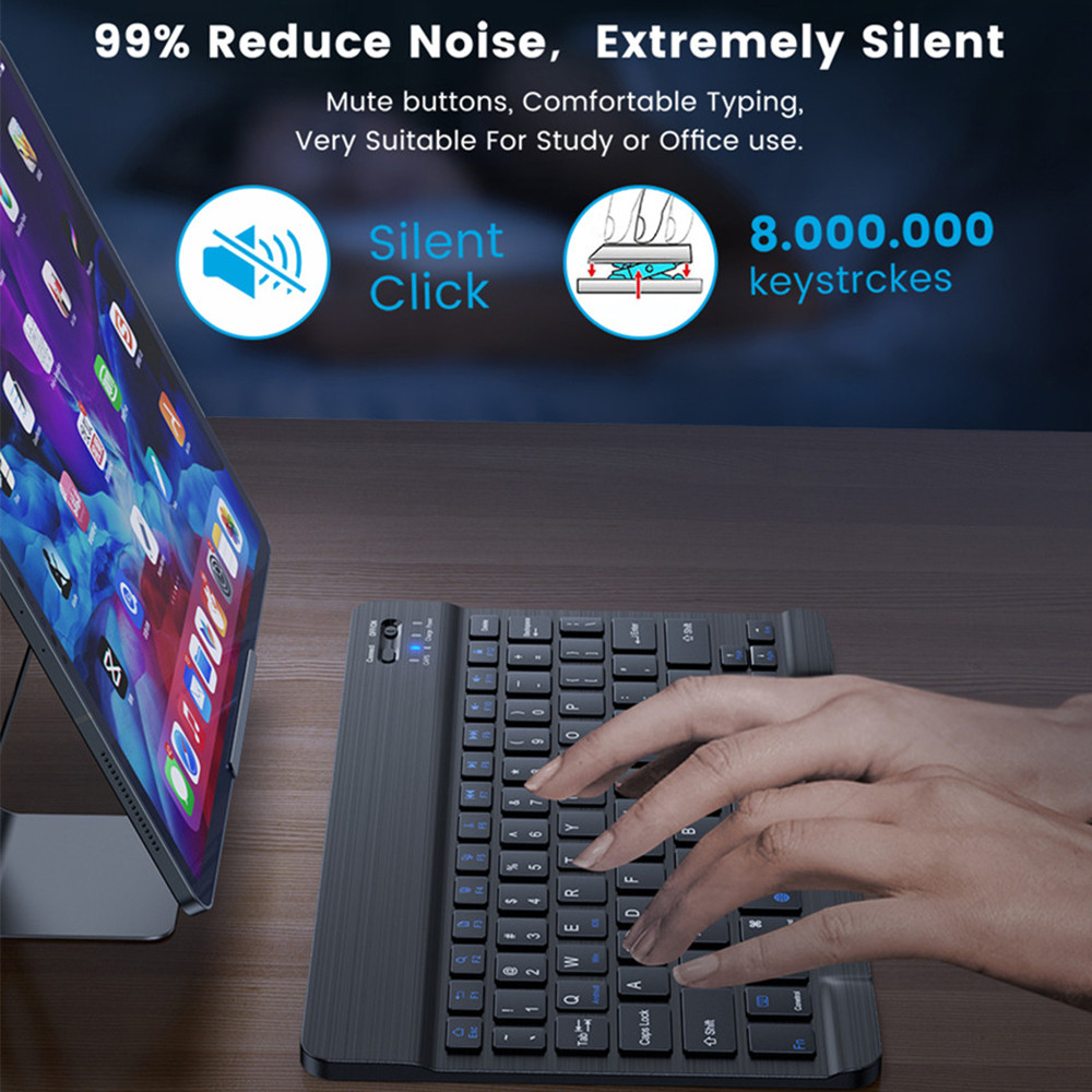 Keyboard Mini Bluetooth Nirkab - Xiaomi Tablet Accessories ulasan dan harga