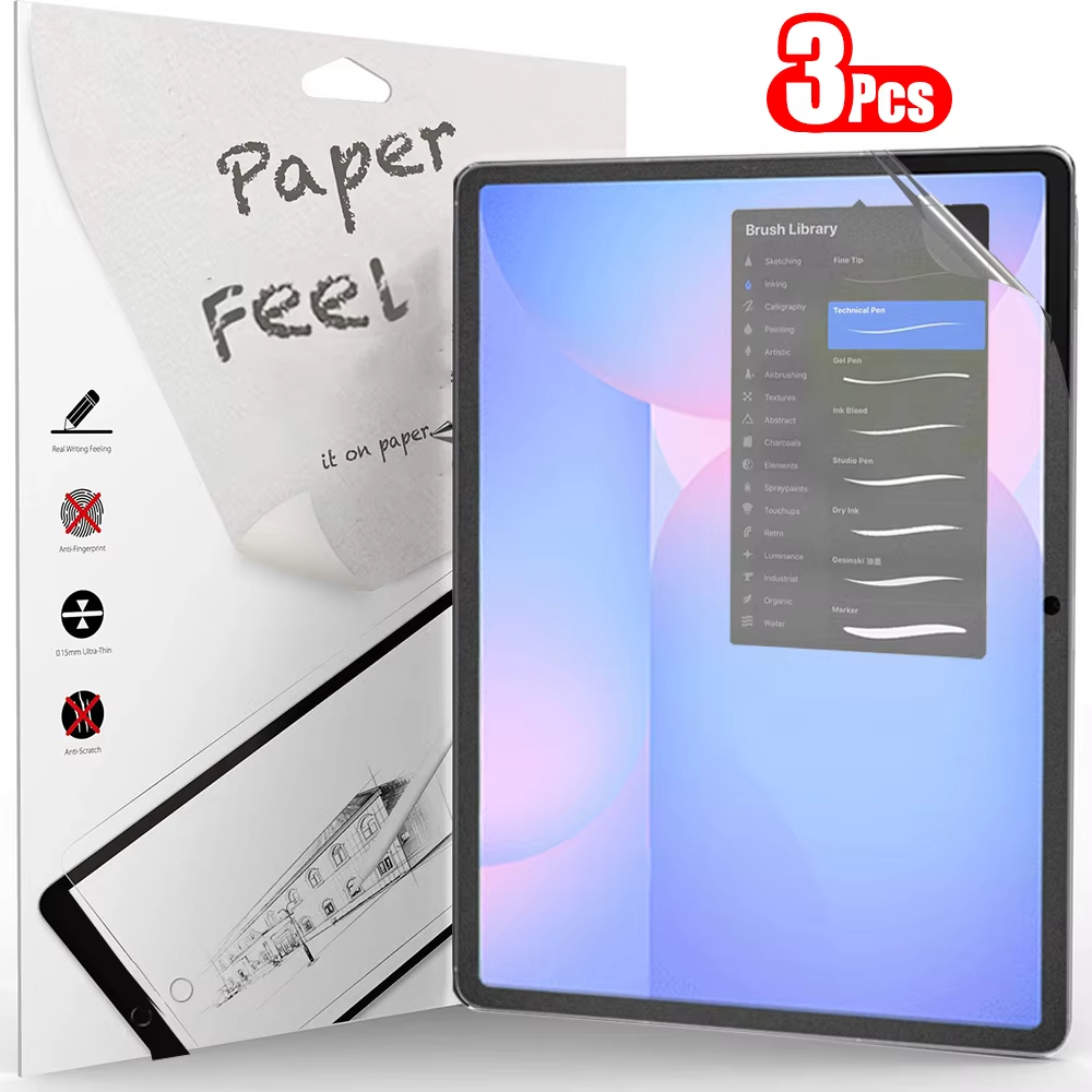 3 Buah Pelindung Layar Berbaha - Paper Feel Screen Film ulasan dan harga