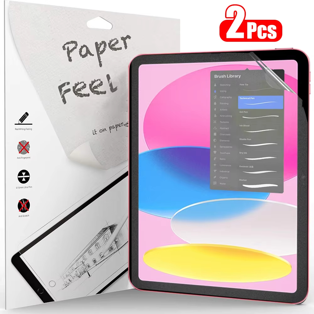 3 Buah Pelindung Layar Terasa  - Paper Feel Screen Film ulasan dan harga