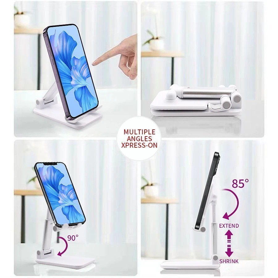 Penyangga Ponsel Desktop Unive - Tablet Stand Accessories ulasan dan harga