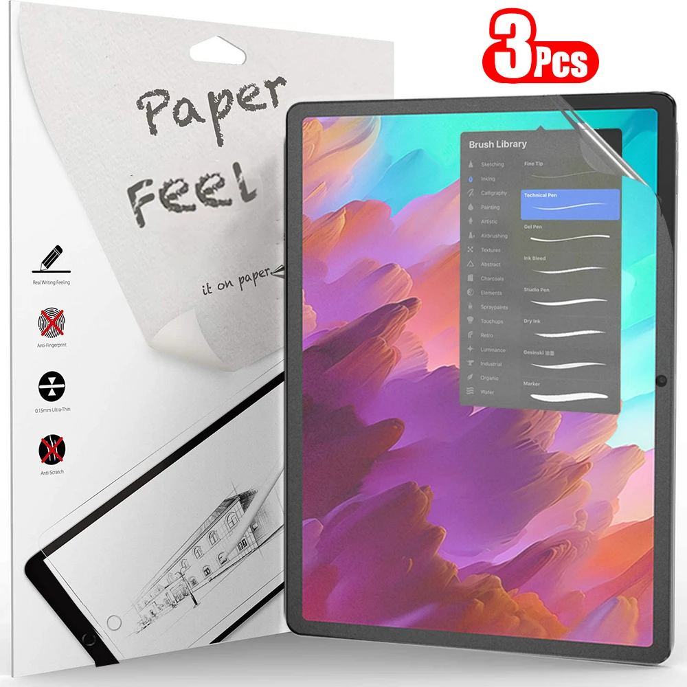 3 Buah Pelindung Layar Seperti - Paper Feel Screen Film ulasan dan harga