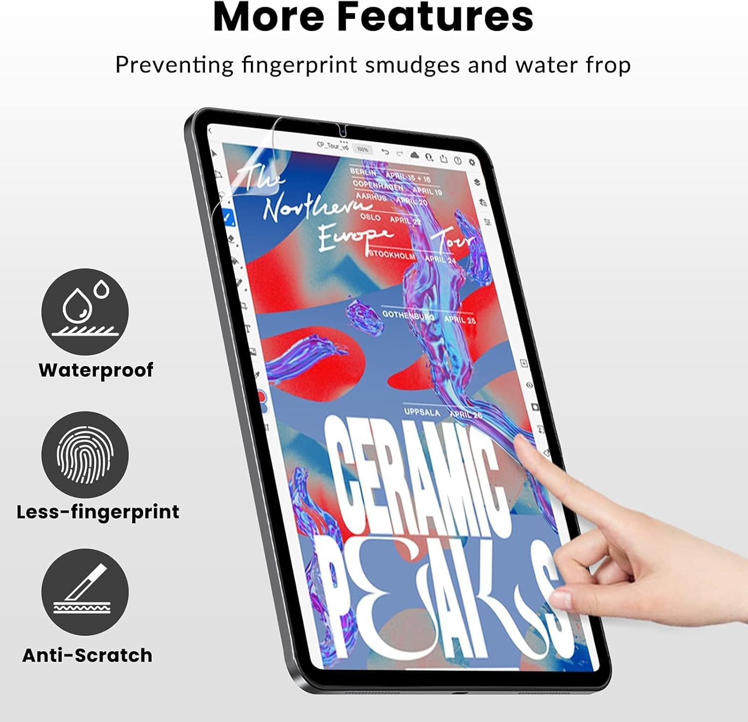 2 Buah Pelindung Layar Seperti - Paper Feel Screen Film ulasan dan harga