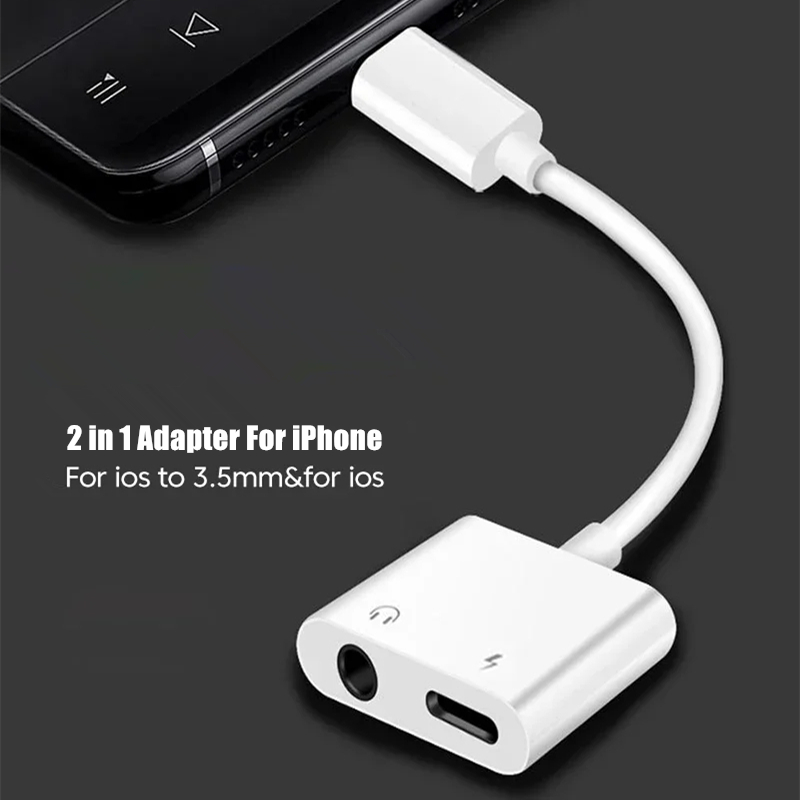 Adaptor Pengisian Daya dan Aud - Wired Earphone Lightning ulasan dan harga