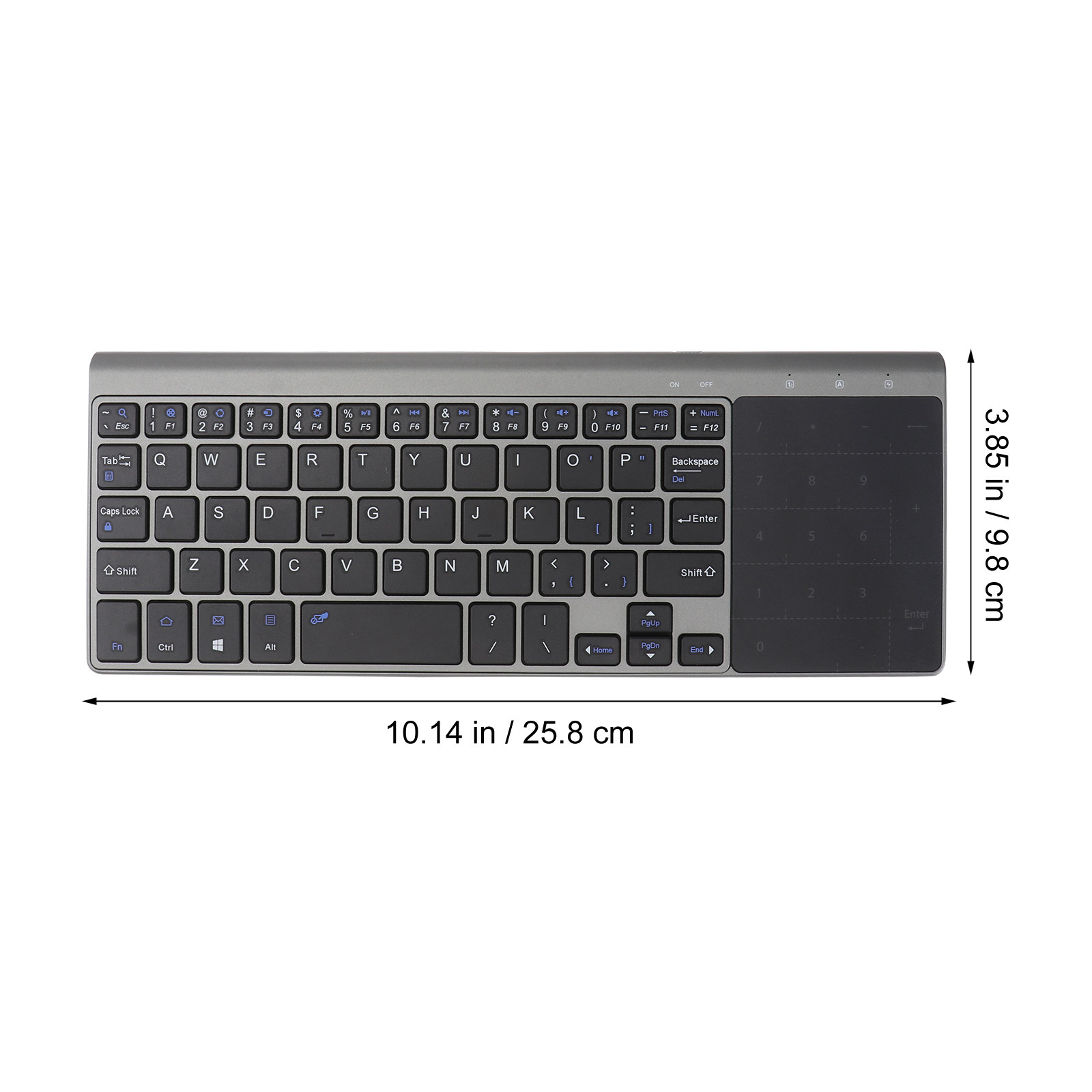 Keyboard Nirkabel 2.4Ghz denga - Officeworks Tablet Accessories ulasan dan harga