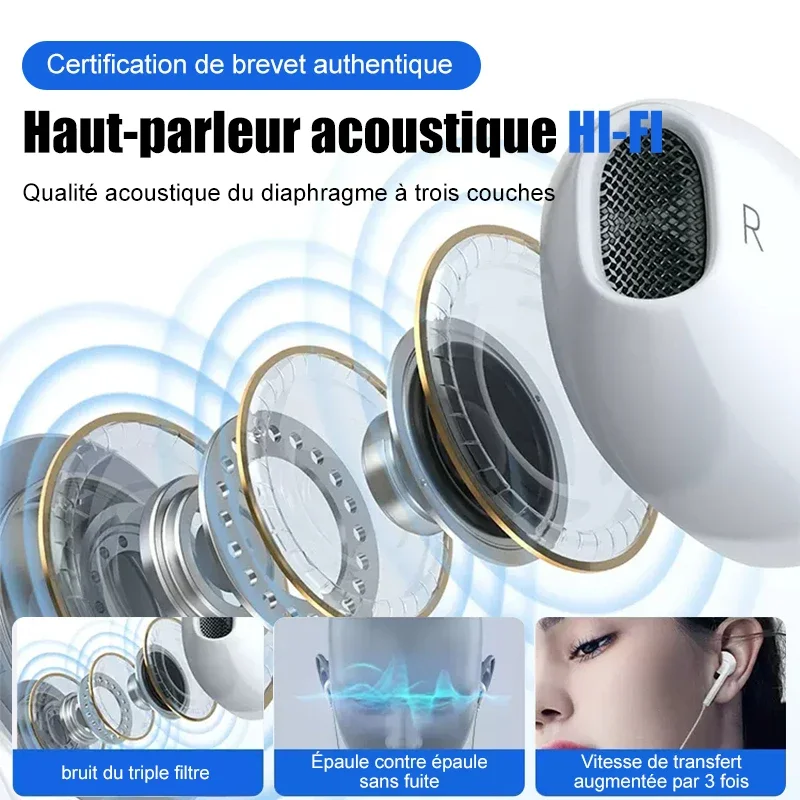 Headphone Asli untuk Apple iPh - Wired Earphone Lightning ulasan dan harga