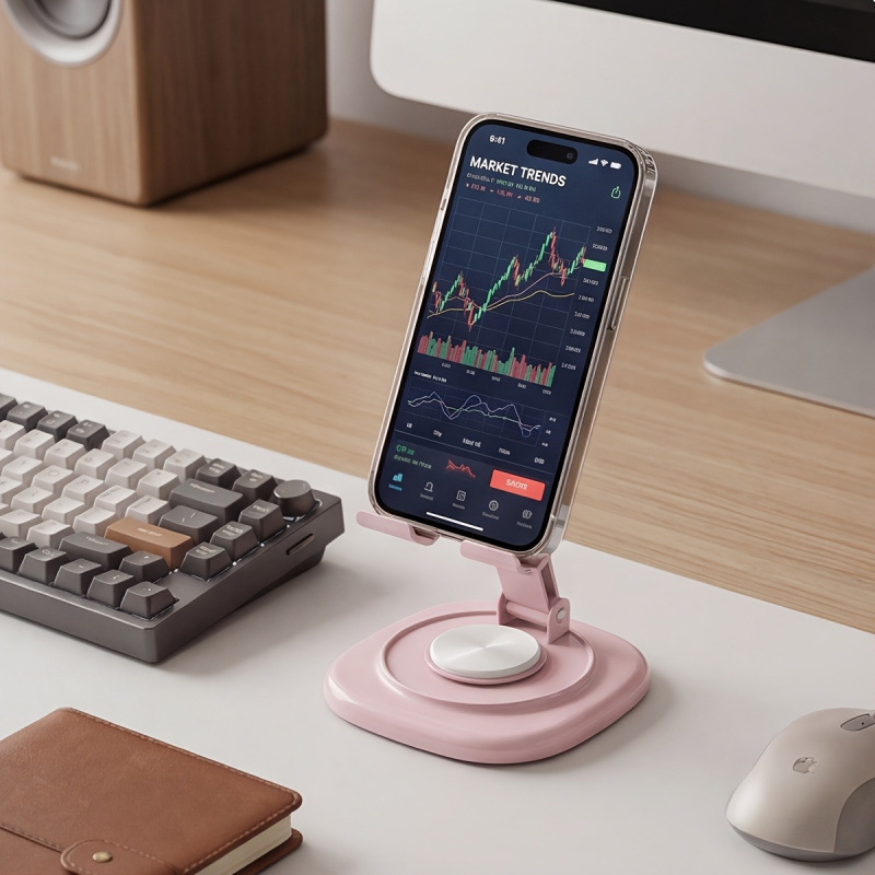 Macaron Desktop Metal Rotating - Tablet Stand Accessories ulasan dan harga