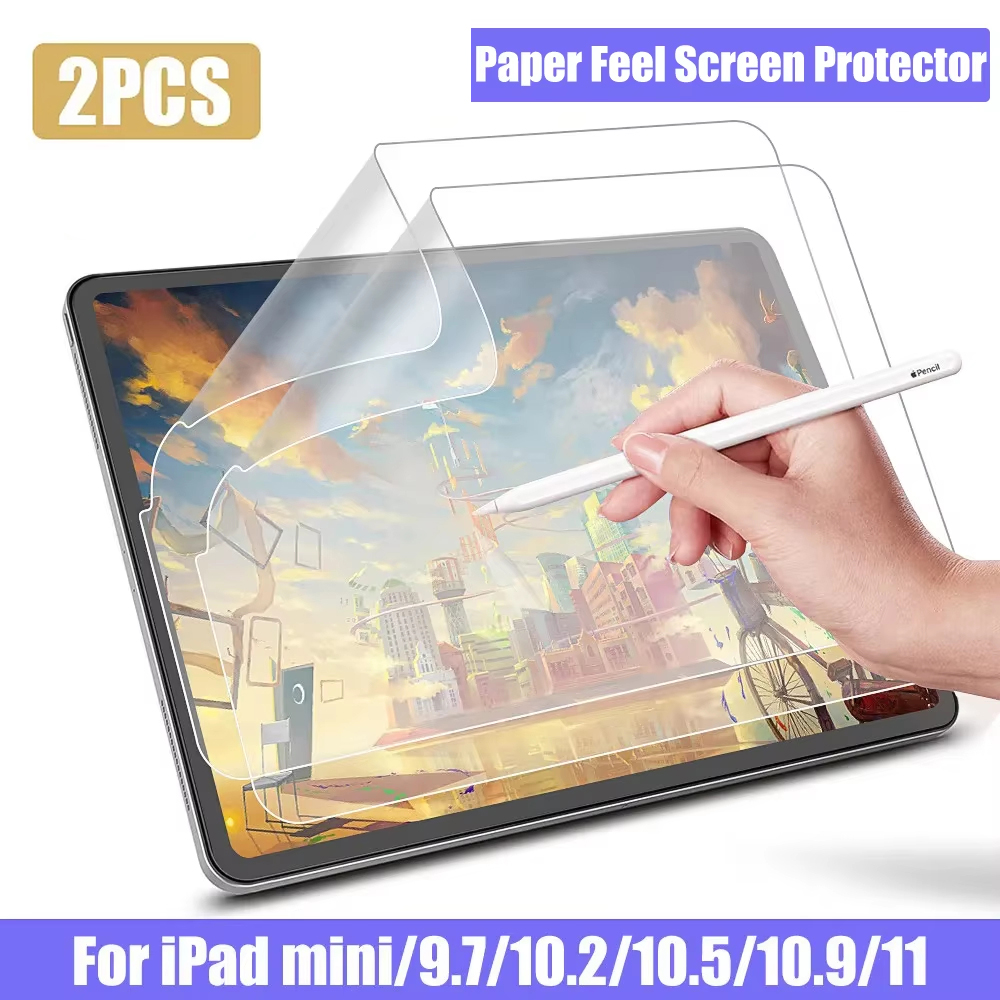 2 Buah Pelindung Layar Film Te - Paper Feel Screen Film ulasan dan harga