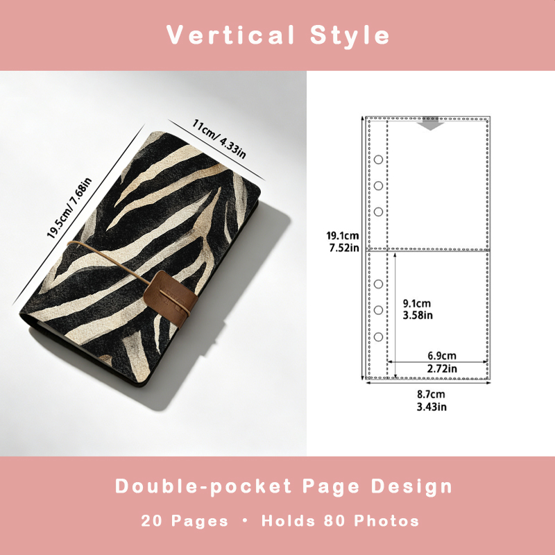 Album Foto Cetak Motif Garis Z - Zebra Tablet Accessories ulasan dan harga