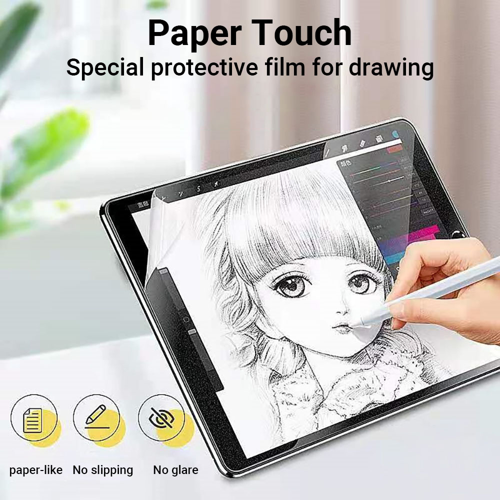 3 Buah Pelindung Layar Terasa  - Paper Feel Screen Film ulasan dan harga