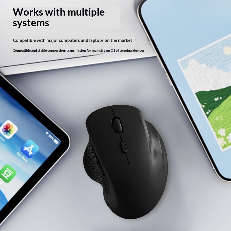 Mouse Bluetooth Nirkabel Abu-a - Officeworks Tablet Accessories ulasan dan harga