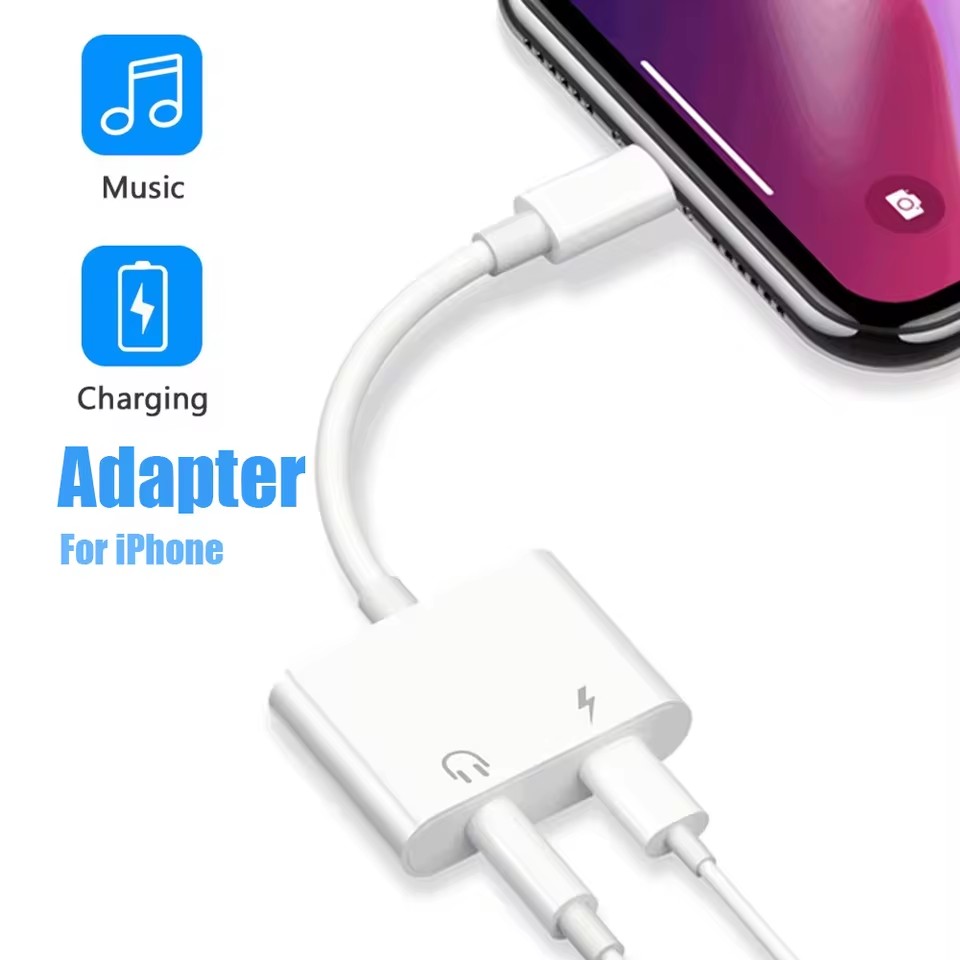 Adaptor Pengisian Daya dan Aud - Wired Earphone Lightning ulasan dan harga