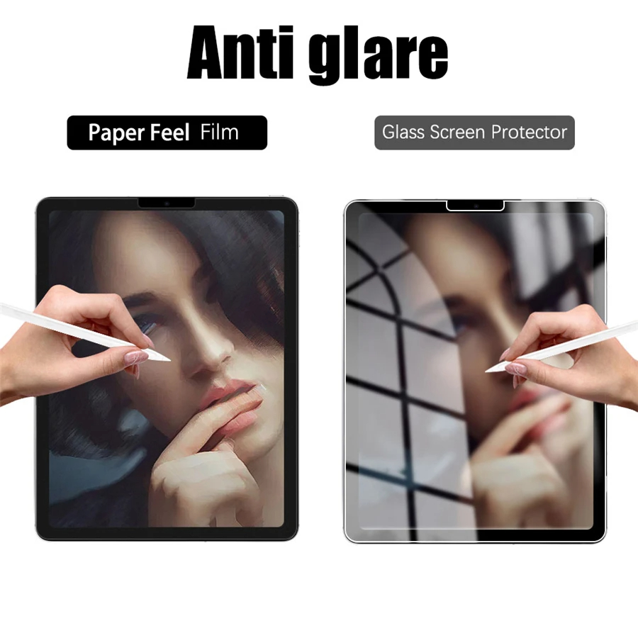 3 buah alas layar terasa seper - Paper Feel Screen Film ulasan dan harga