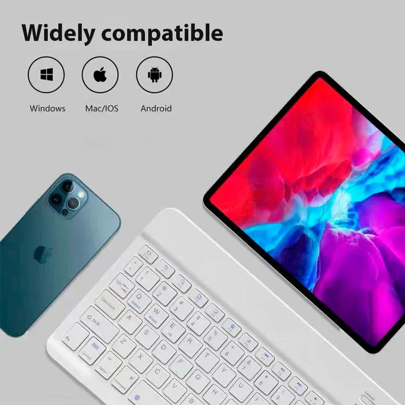 Keyboard Mouse Mini Bluetooth  - Best Tablet With Accessories ulasan dan harga